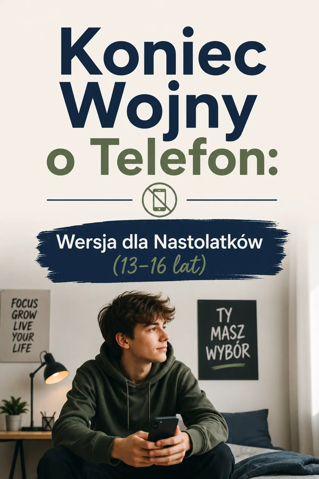 Koniec Wojny o Telefon — Nastolatek — okładka